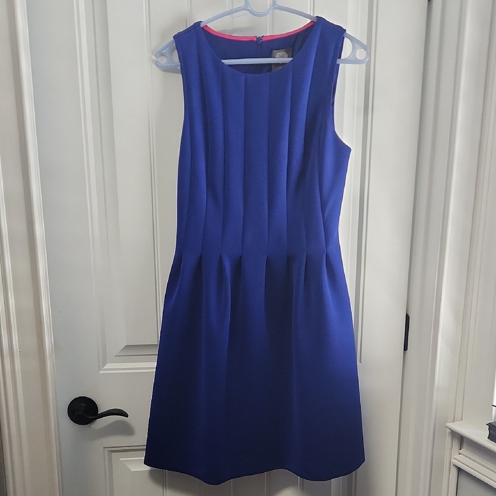 Vince Camuto Royal Blue Sleeveless Mini Dress